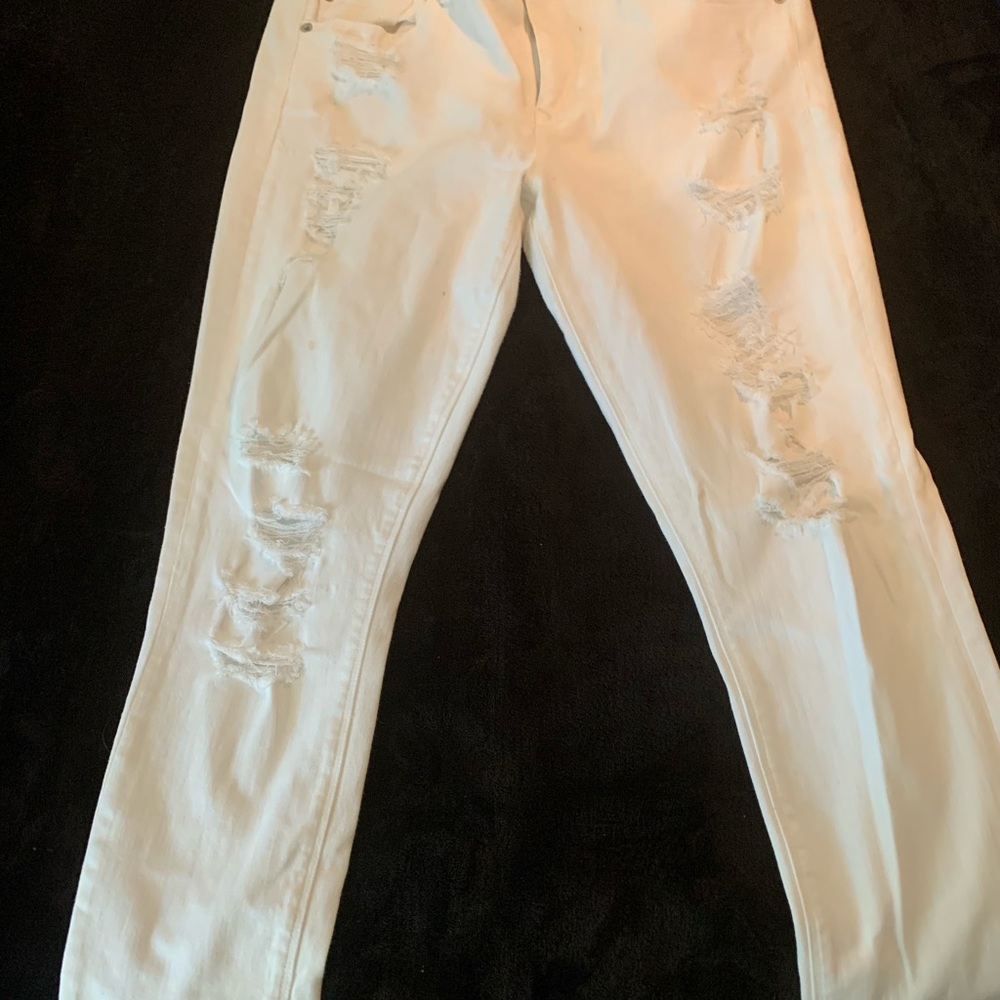 White Express Jeans Leggings - MIA Mid Rise